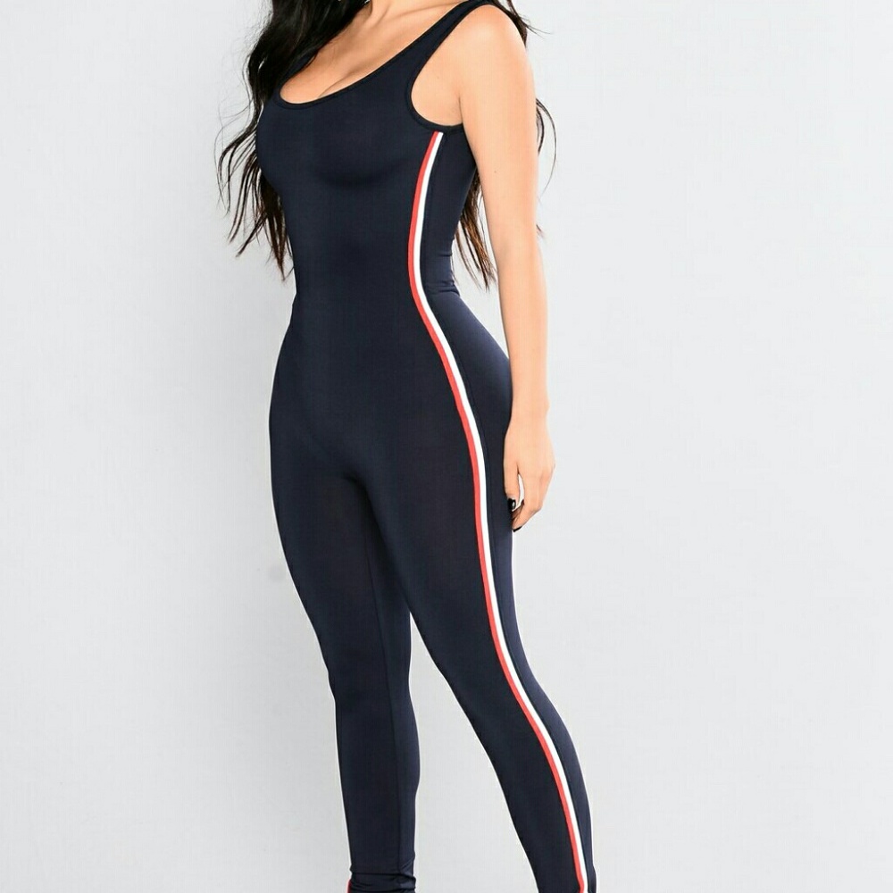 Running 1000 miles Jumpsuit(Navy)
